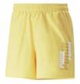 Sportshorts för män Puma Ess+ Logo Power Gul