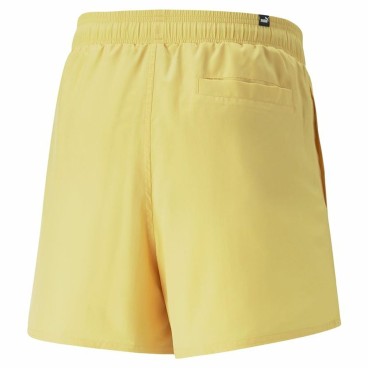 Sportshorts för män Puma Ess+ Logo Power Gul