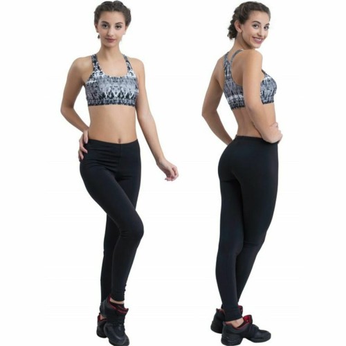 Sport-leggings, Dam Happy Dance básico Svart