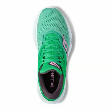 Löparskor, Vuxna Saucony Saucony Ride 16 Grön Kvinna