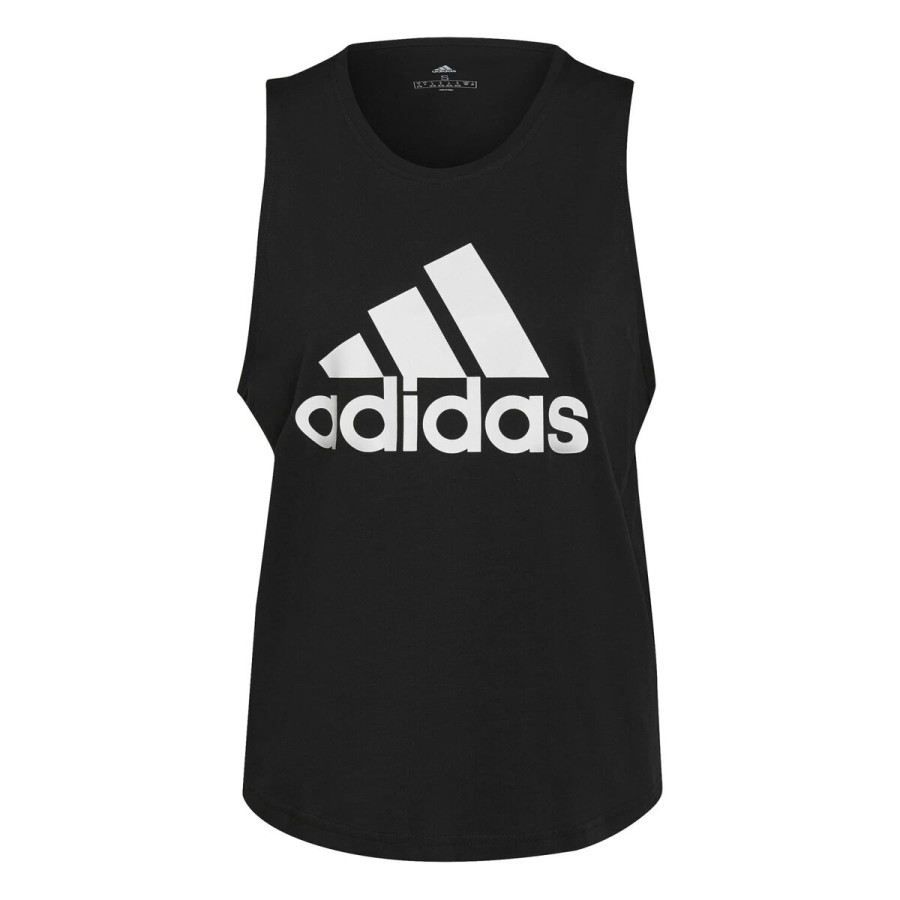 Ärmlös sporttröja Dam Adidas XS