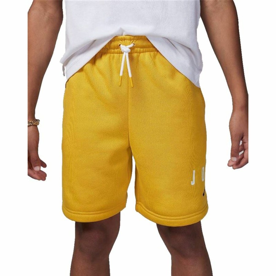 Sportshorts för barn Jordan Jumpman Sustainable Gul