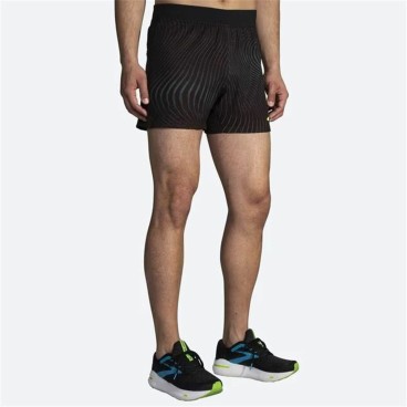 Sportshorts för män Brooks Sherpa 5" Svart