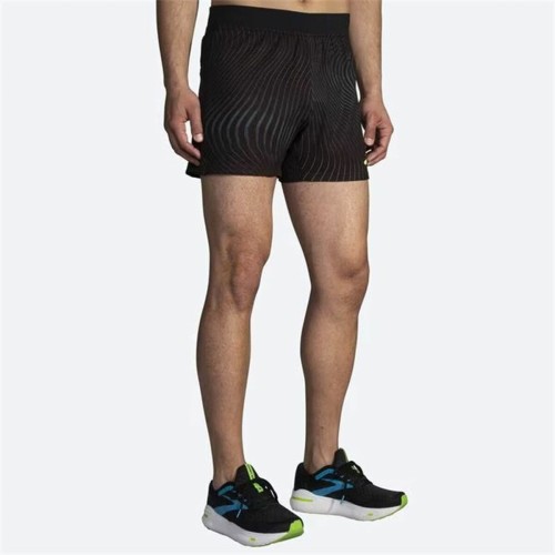 Sportshorts för män Brooks Sherpa 5" Svart