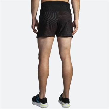 Sportshorts för män Brooks Sherpa 5" Svart