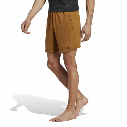 Sportshorts för män Adidas Yoga Basert Gyllene