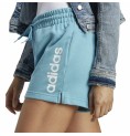 Sportshorts för kvinnor Adidas Linear Ljusturkos