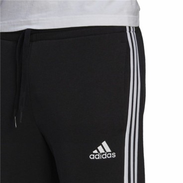 Byxor för vuxna Adidas 3 Stripes Fl F Pt Svart Män