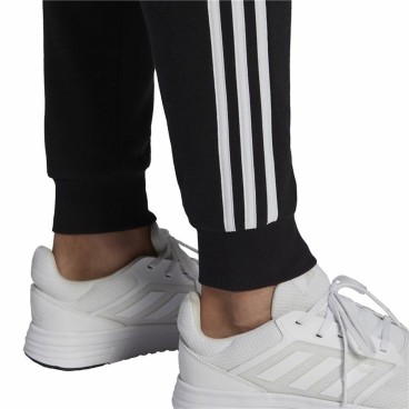 Byxor för vuxna Adidas 3 Stripes Fl F Pt Svart Män