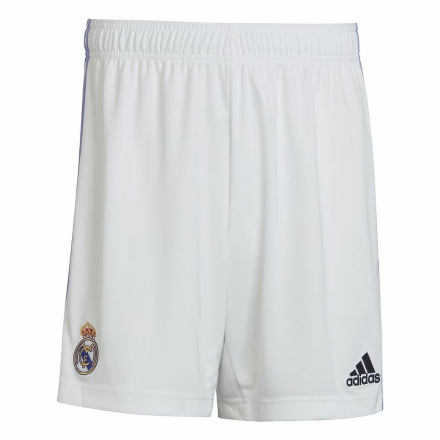 Fotbollsträningsbyxor, Vuxen Real Madrid C.F. First Kit 22/23 Vit Unisex