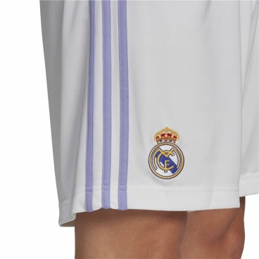 Fotbollsträningsbyxor, Vuxen Real Madrid C.F. First Kit 22/23 Vit Unisex