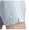 Sportshorts för kvinnor Adidas 3 Stripes Sj Ljusblå