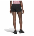 Sportshorts för kvinnor Adidas Pacer 3 Stripes Knit Svart