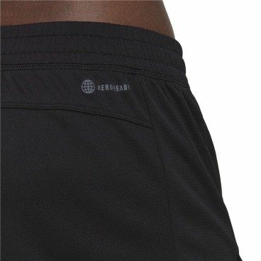 Sportshorts för kvinnor Adidas Pacer 3 Stripes Knit Svart