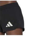 Sportshorts för kvinnor Adidas Pacer 3 Stripes Knit Svart