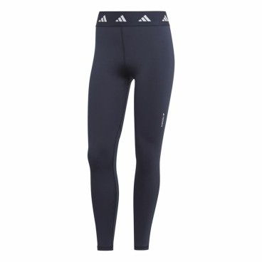 Sport-leggings, Dam Adidas Tech fit 7/8 Svart Marinblå