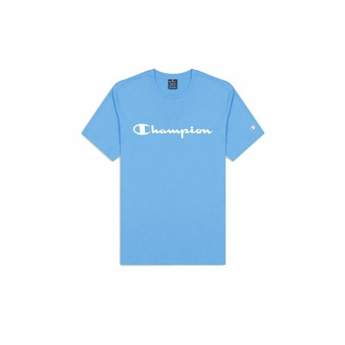 T-shirt med kortärm Herr Champion Crewneck Blå
