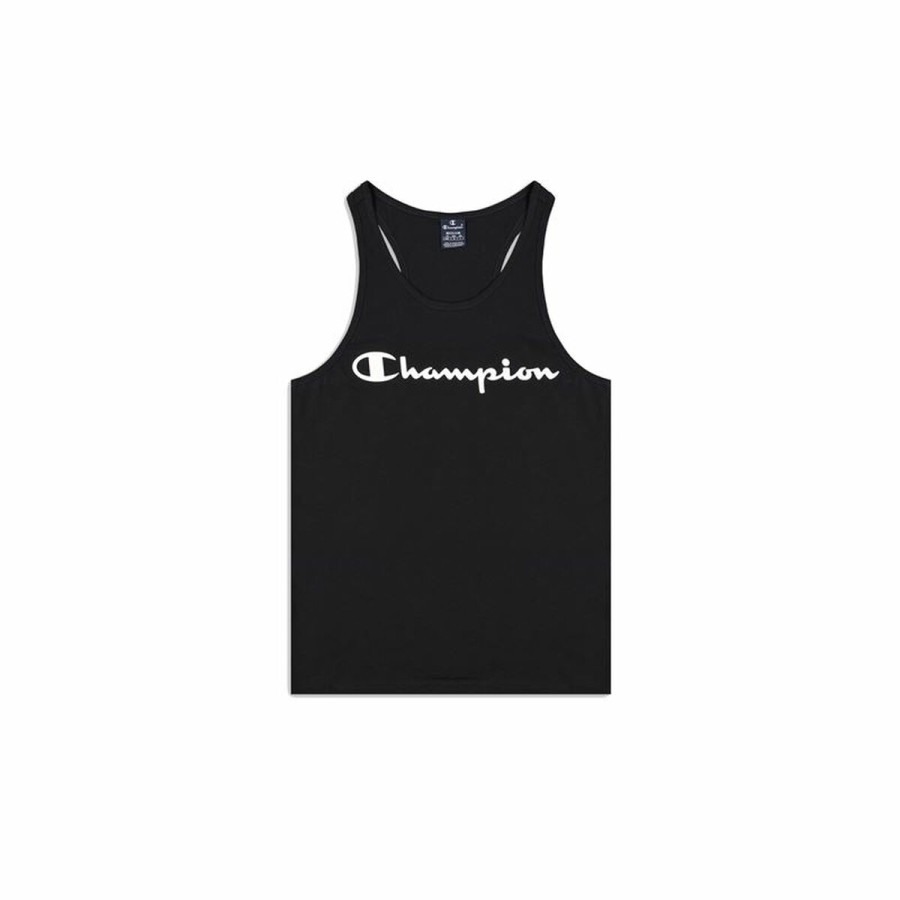 Ärmlös sporttröja Herr Champion Tank Top Svart