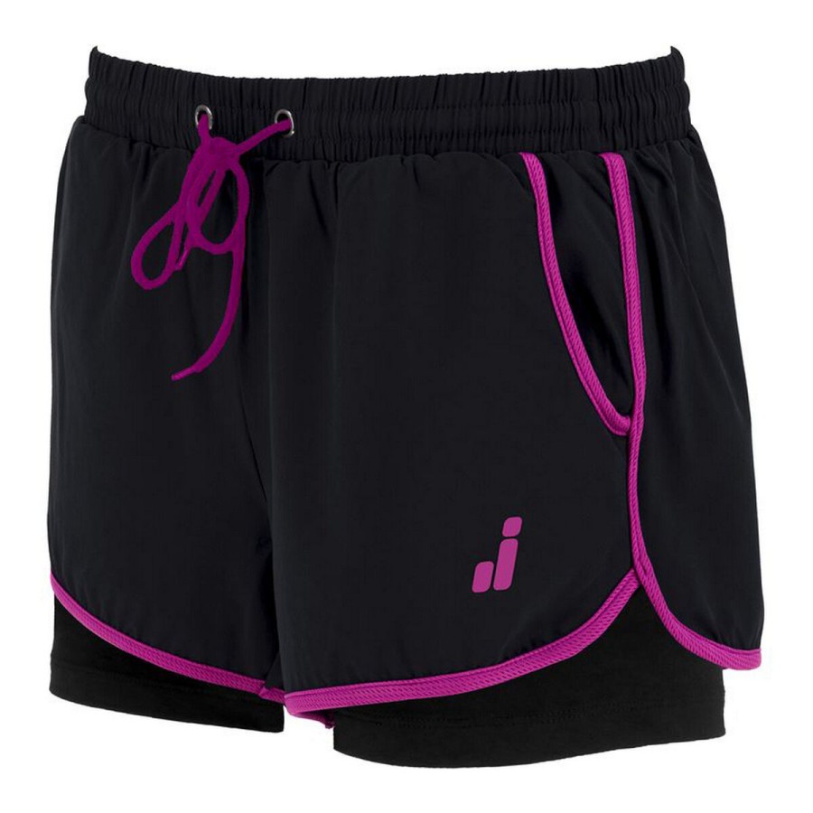 Träningsshorts Joluvi 234149001060XS Svart (XS)