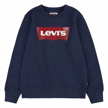 Träningsoverall barn Levi's Batwing Vit Mörkblå