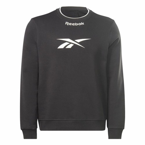 Tröja med huva Herr Reebok RI Arch Logo Vector Vit Svart