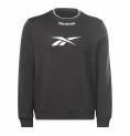 Tröja med huva Herr Reebok RI Arch Logo Vector Vit Svart