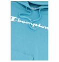 Tröja med huva Herr Champion Crewneck Vit Vatten