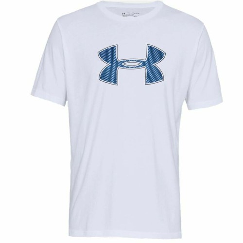 T-shirt med kortärm Herr Under Armour Fleece Big Logo Vit