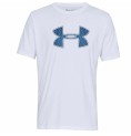 T-shirt med kortärm Herr Under Armour Fleece Big Logo Vit