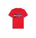 T-shirt med kortärm Herr Champion Crewneck Röd