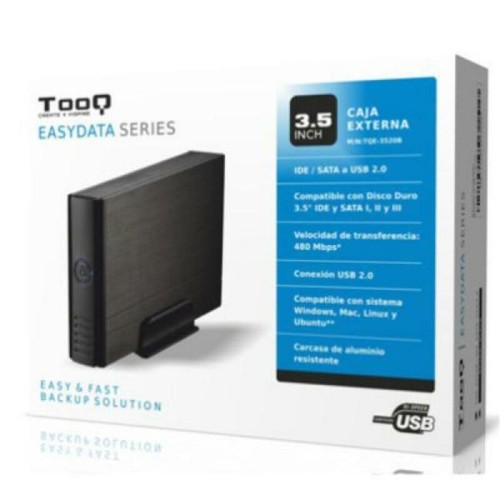 Externlåda TooQ TQE-3520B HD 3.5" IDE / SATA III USB 2.0