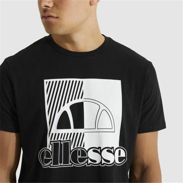 T-shirt med kortärm Herr Ellesse Chamuel Svart