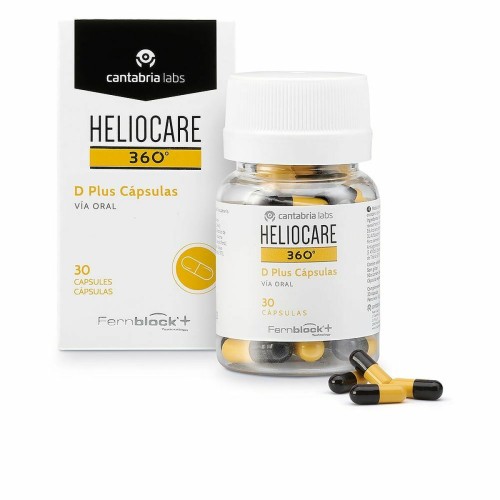 Kapslar Heliocare 360° D Plus Solskydd (30 antal)