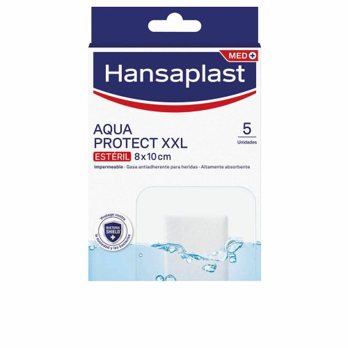 Vattentäta förband Hansaplast Hp Aqua Protect XXL 5 antal 8 x 10 cm