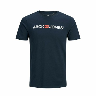 Jack & Jones 男士短袖T恤 JJECORP LOGO TEE SS O-NECK NOSS 12137126 深蓝色