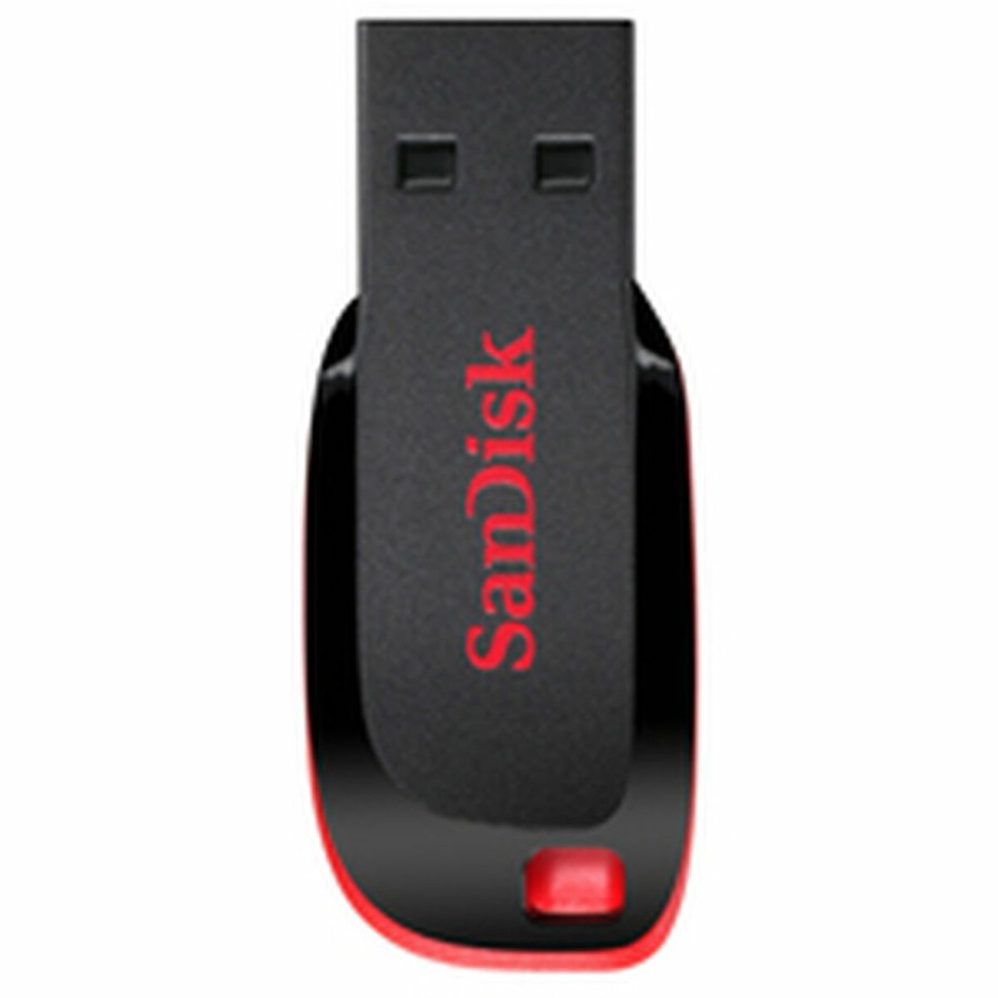 SanDisk 记忆棒 Cruzer Blade Black 黑色/红色 128 GB
