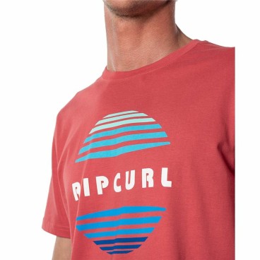 T-shirt med kortärm Herr Rip Curl El Mama Röd