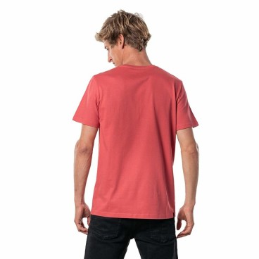 T-shirt med kortärm Herr Rip Curl El Mama Röd