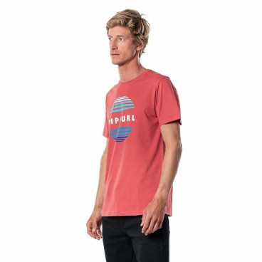 T-shirt med kortärm Herr Rip Curl El Mama Röd