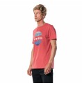 T-shirt med kortärm Herr Rip Curl El Mama Röd