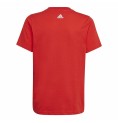 Barn T-shirt med kortärm Adidas Essentials  Röd