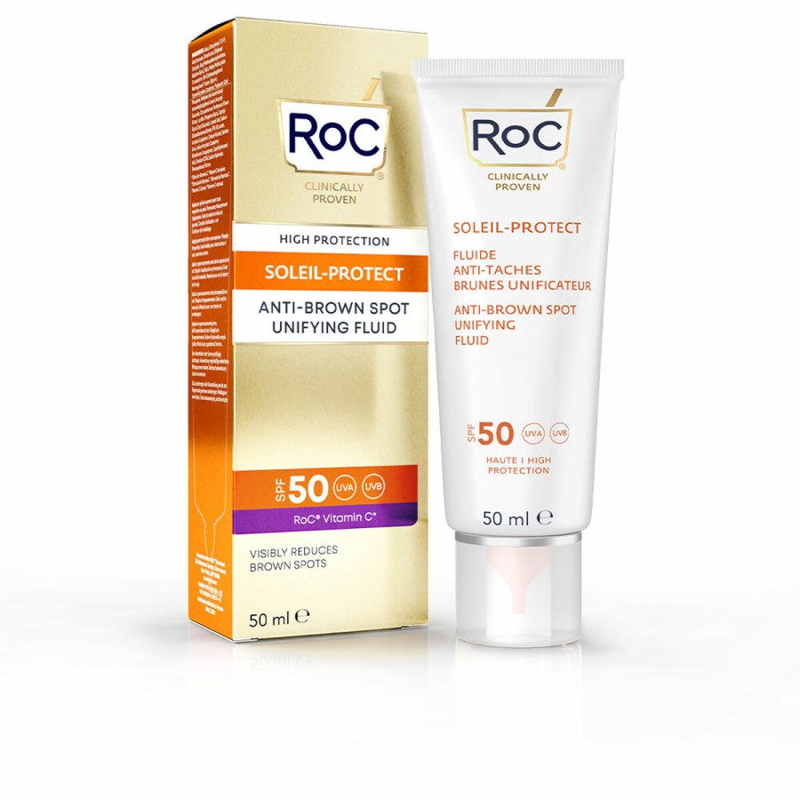 Solskydd Roc Behandling av bruna fläckar SPF 50 (50 ml)