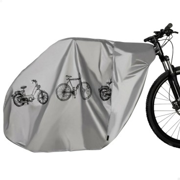 Skydd för cyklar Aktive 195 x 100 x 5 cm Ogenomtränglig Grå