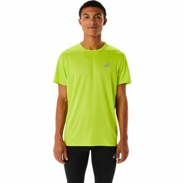 T-shirt med kortärm Herr Asics Core Gul