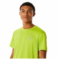 T-shirt med kortärm Herr Asics Core Gul