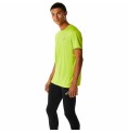 T-shirt med kortärm Herr Asics Core Gul