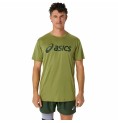 T-shirt med kortärm Herr Asics Core Top  Armégrön