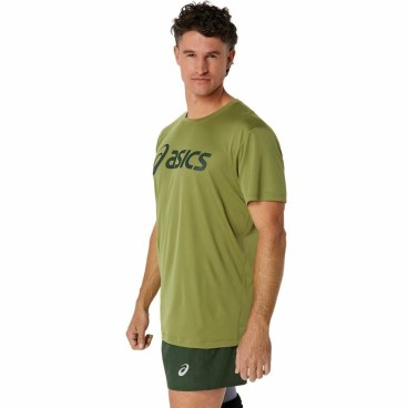 T-shirt med kortärm Herr Asics Core Top  Armégrön