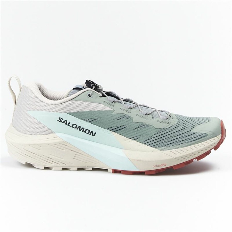 Gymnastikskor, Herr Trail Salomon Sense Ride 5 Vit Multicolour