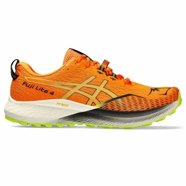 Löparskor, Vuxna Asics Fuji Lite 4 Berg Män Orange